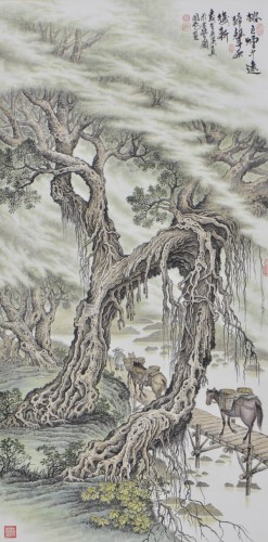 榕色煙中遠