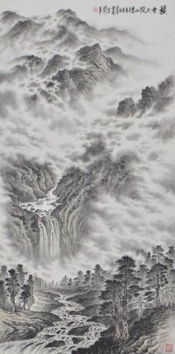 橫雲天際山