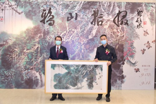 澳門藝術家推廣計劃：“鴉山拾掇──關偉生書畫展”已揭幕