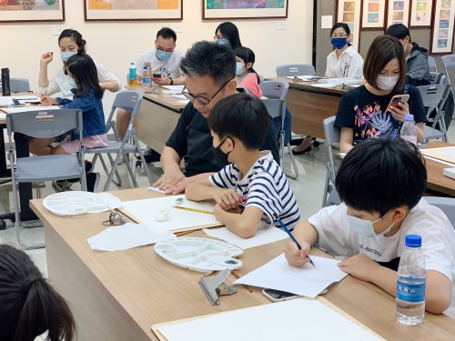林子恩指導參加者