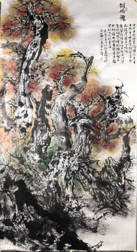 阿童牧作品：《胡楊魂》