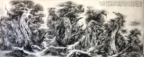 阿童牧作品：《胡楊頌》