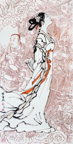 馬培童《觀自在》