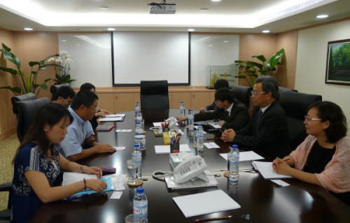 國務院發展研究中心企業所調研組來訪本會