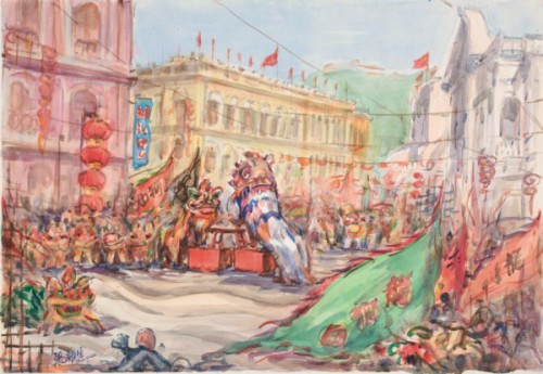 澳門藝術家推廣計劃“耀彩‧生輝──張耀生水彩畫展”即將揭幕