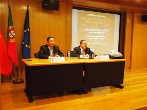 Cerimónia de abertura presidida por Wu Zhiliang e Luís Filipe Barreto