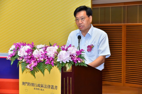 “叢書”編委會主任劉高龍致辭