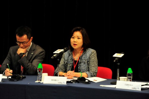 Presidente da Associação de Beneficência Sin Meng, Dra. Chan Mei Yi, Melinda