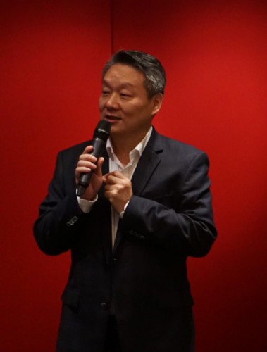 中聯辦文教部處長級助理邵彬發表感言