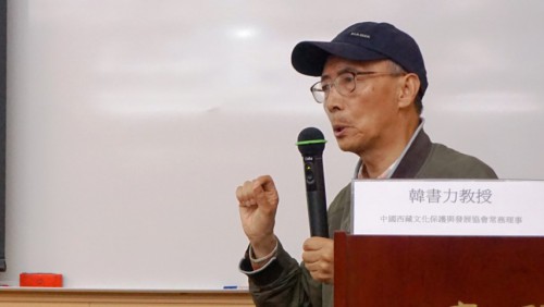 韓書力教授分享他多年的創作心得和藝術經歷