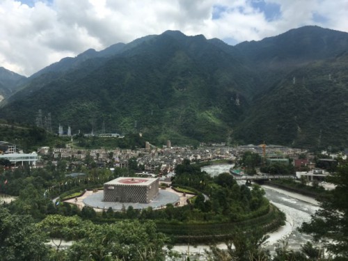 Imagem 4: cidade nova de Yingxiu