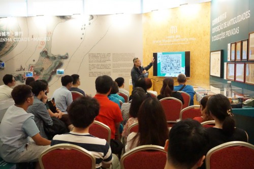 呂澤強主講“百年地圖．看澳門城市發展”專題講座