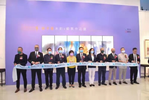 澳門藝術家推廣計劃：“六十而立──林子恩水彩．郵票作品展”已揭幕