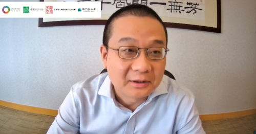 《粵港澳大灣區志》聯絡小組澳方副組長盛力教授發言