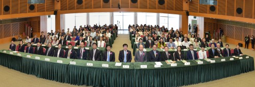 第15屆海峽兩岸暨港澳地區藝術論壇全體嘉賓合照留念