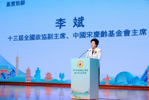 中國宋慶齡基金會主席李斌致辭