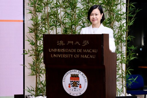 澳門大學澳門研究中心林玉鳳主任致辭