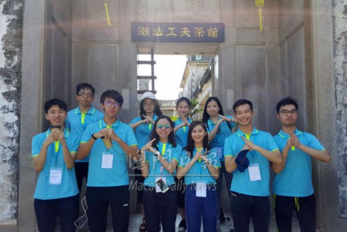 優異生訪陳慈黌故居感受潮汕華僑文化